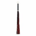 Fetish Collection Flogger 64 cm czerwono-czarny z rączką PU