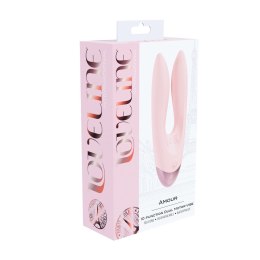 Loveline Amour Paris Dual Motor System Rożowy Silikonowy