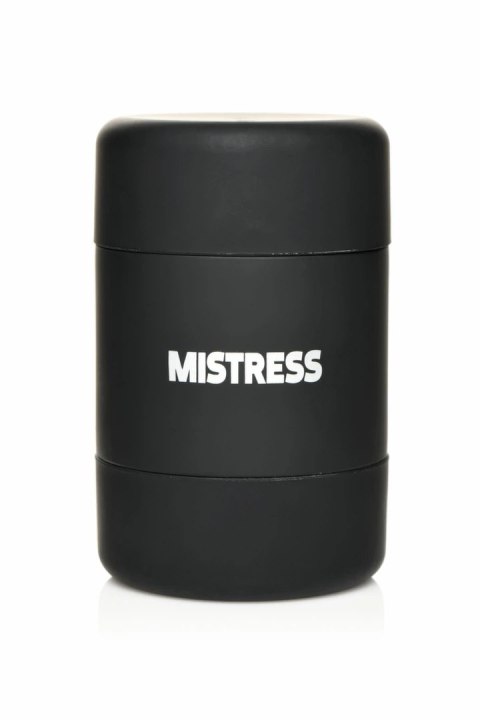 Mistress Double Shot Mini - kompaktowa maszyna intymna dwustronna, beżowa