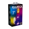 RealRock LED Wibrujący Model Prostoliniowy z Kulami 18 cm Transparentny