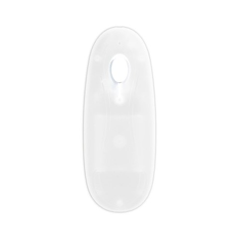 RealRock LED Wibrujący Model Prosty 18 cm Transparentny
