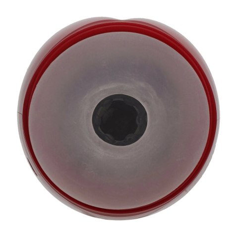 Virtuo Metallic Red - Pompa z funkcją zasysania, wibracją i uchwytem na telefon