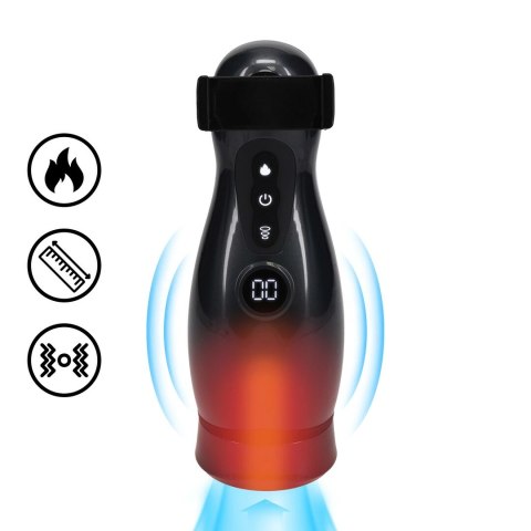 Virtuo Suction Pump Gun Metal z Wibracjami i Uchwyt Telefonu