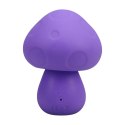 Doc Johnson Mushroom Vibe silikonowy model wibrujący fioletowy USB