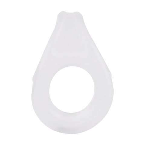 Doc Johnson Raw Set - Zestaw 3 pierścieni z elastycznego silikonu, transparentne