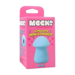 Doc Johnson ULTRASKYN Mini Intymna Maszyna Grzybek Niebieska
