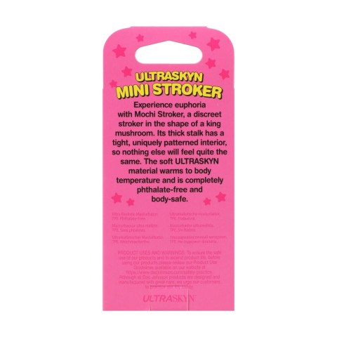 Doc Johnson ULTRASKYN Mini Intymna Maszyna Grzybek Niebieska