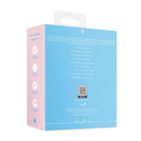 Loveline Pelvic Stem Kegel Kit zestaw kulek do ćwiczeń mięśni, 5 szt. Multicolor