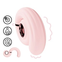 Loveline Tourner Pink - Wibrujący model spiralny, 10 trybow pracy