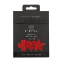 Sukrew Zestaw Ozdob na Ciało Cross Star Heart Czerwony 3 pary