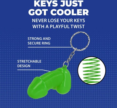 ToyJoy Super Steve Brelok Zielony - kolekcjonerski gadżet na klucze