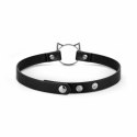 Bedroom Fantasies Kitty Choker Black - Pasek Dekoracyjny z Motywem Kota