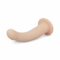 EasyToys Strap-On Model Curved z Regulowaną Uprzężą, Silikon, Czarny