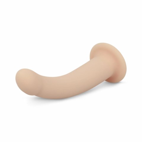 EasyToys Strap-On Model Curved z Regulowaną Uprzężą, Silikon, Czarny