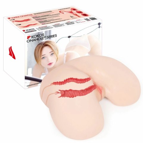 Kokos Maria Onahole Model Anatomiczny Hips TPE Naturalny 8809392183115