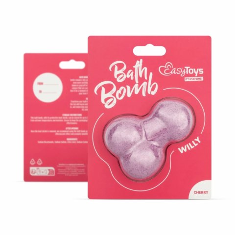 Love to Love Bath Bomb Cherry - Kula do Kąpieli o Wiśniowym Zapachu