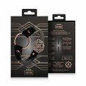 Rosy Gold Choker Black - stylowy czarny naszyjnik z metalowym kołkiem