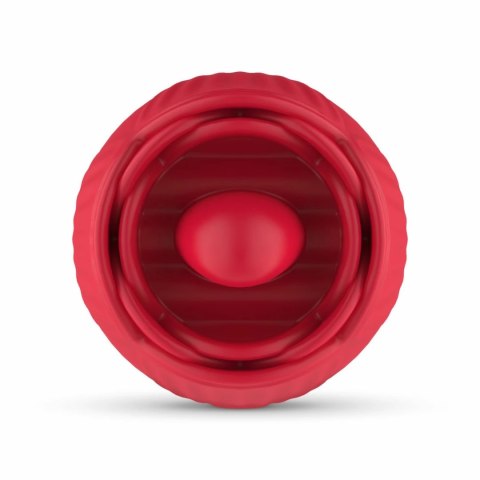 Teazers Rose Model - Wibrujący Symulator z Funkcją Licking, Czerwony