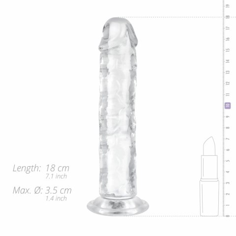 You2Toys Crystal Jelly 16 cm model z przyssawką, transparentny