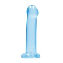 RealRock Crystal Clear model 17 cm z przyssawką, transparentny