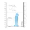 RealRock Crystal Clear model 17 cm z przyssawką, transparentny