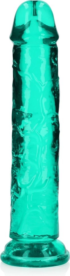 RealRock Crystal Clear model 20 cm z przyssawką - transparentny