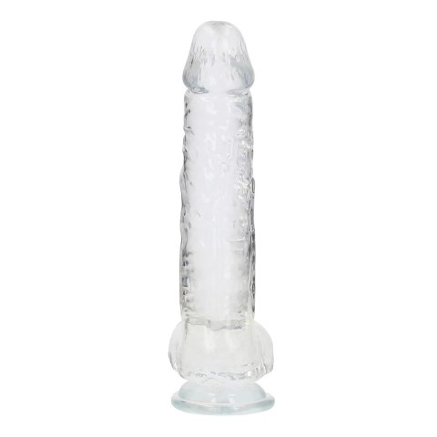 RealRock Crystal Clear model z anatomicznymi detalami 25,4 cm