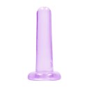 RealRock Crystal Clear model z przyssawką 13,5 cm - przezroczysty