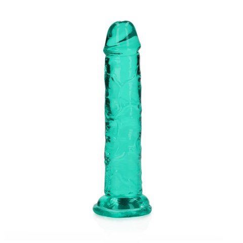 RealRock Crystal Clear model z przyssawką 14,5 cm, transparentny