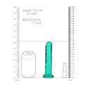 RealRock Crystal Clear model z przyssawką 14,5 cm, transparentny
