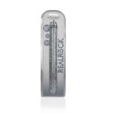 RealRock Crystal Clear podwojny model intymny 45 cm przezroczysty