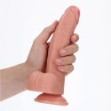 RealRock Model Prosty z Przyssawką i Anatomicznymi Detalami 20,5 cm