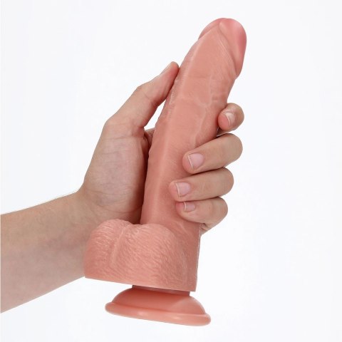 RealRock Model Prosty z Przyssawką i Anatomicznymi Detalami 20,5 cm