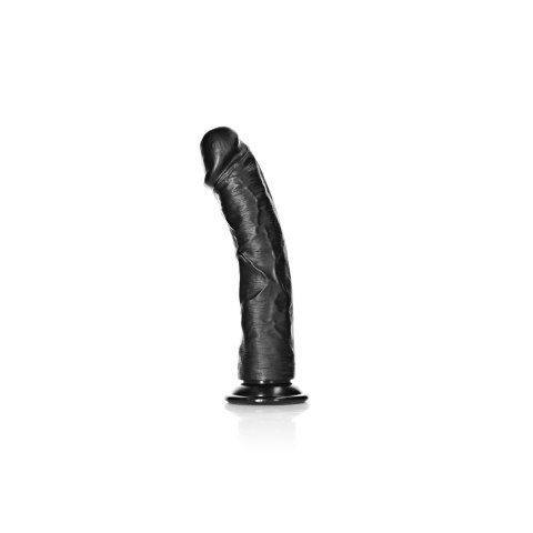 RealRock Zakrzywiony model z przyssawką i anatomicznymi detalami 25,5 cm