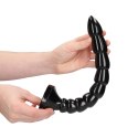 OUCH! Anal Snake 30 cm - elastyczny model z wypustkami, przyssawka