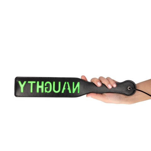 Ouch! Glow in the Dark - fluorescencyjne wiosło z napisem NAUGHTY