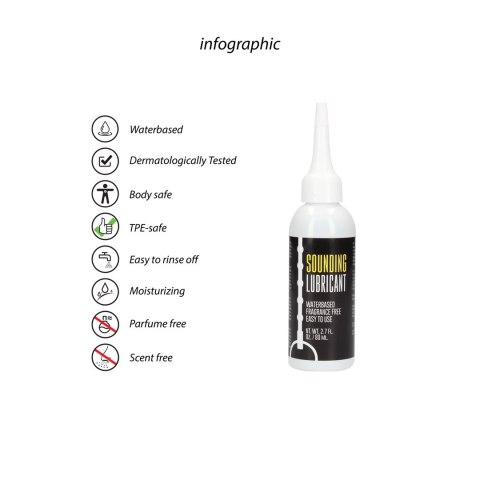 Ouch! Lubrykant wodny z precyzyjną dyszą, 80 ml, transparentny