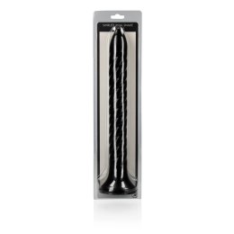 Ouch! Model Anal Snake 30 cm drobno prążkowany - elastyczny z przyssawką