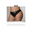 Ouch! Vibrating Strap-on Hipster XL/XXL - majtki z wibracją i koronką