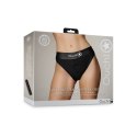 Ouch! Vibrating Strap-on Hipster XS/S - Koronkowy Pas z Wibracją