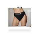 Ouch! Vibrating Strap-on Hipster XS/S - Koronkowy Pas z Wibracją