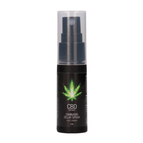 Pharmquests Shots CBD Delay Spray z olejem konopnym 15 ml