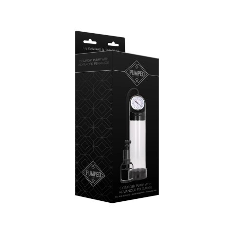 Pumped by Shots Comfort Pump z wskaźnikiem PSI, cylinder 20 cm
