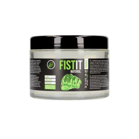 Shots Fist It Natural - Lubrykant wodny 500ml, wegański, bez zapachu