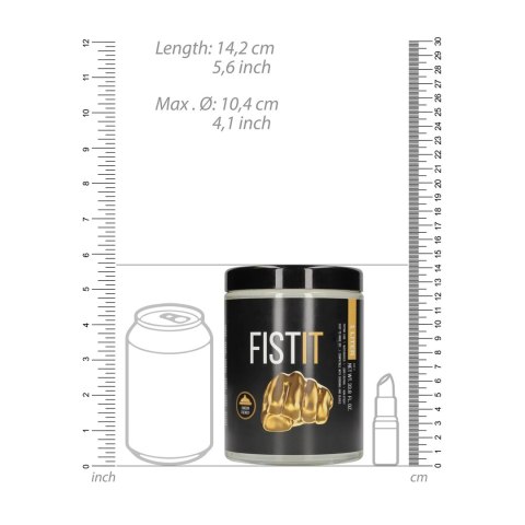 Shots Fist It Żel intymny na bazie wody 1000 ml bezbarwny