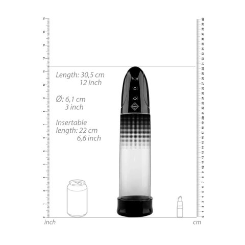 Shots Luv Pumped automatyczna pompka prożniowa USB 20 cm silikon