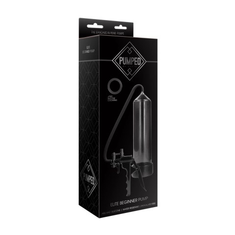Shots Pumped Elite - Pompa prożniowa dla początkujących, przezroczysta