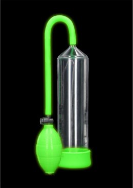 Ouch! Glow in the Dark - Pompka prożniowa z fluorescencyjnymi detalami