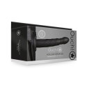 Ouch! Hollow Strap-On 20 cm - anatomiczny model na pasku z wypustkami