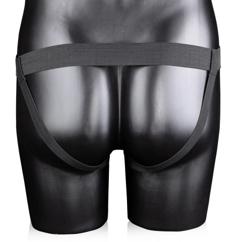 Ouch! Hollow Strap-On Żebrowany model z paskiem 21 cm anatomiczny
